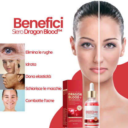1+1 GRATIS / DRAGON BLOOD™ - DÌ ADDIO ALLE RUGHE IN POCHE SETTIMANE + EBOOK ROUTINE VISO GRATIS