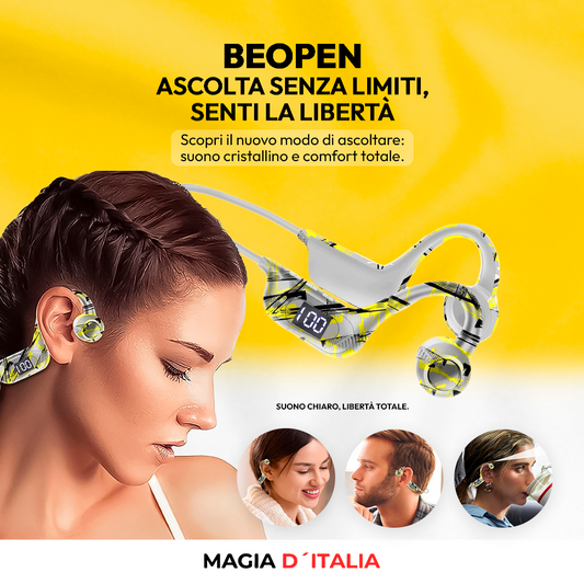 BeOpen™ - Ascolta ciò che vuoi, senza far pagare ai tuoi orecchi il prezzo