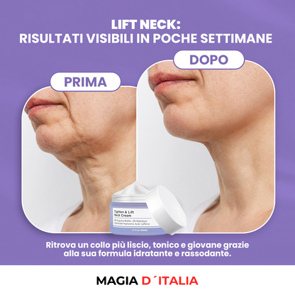 +1 GRATIS / LIFT NECK™ – COLLO PIÙ SODO E RASSODATO IN POCHE SETTIMANE + EBOOK ROUTINE VISO IN OMAGGIO