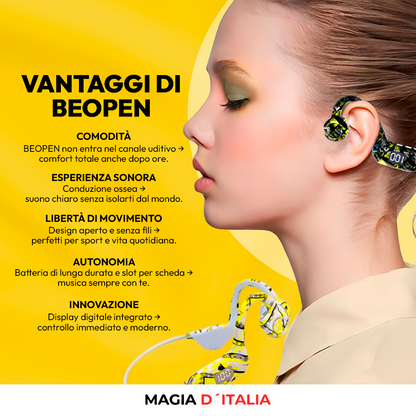 BeOpen™ - Ascolta ciò che vuoi, senza far pagare ai tuoi orecchi il prezzo