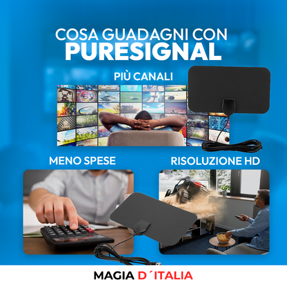 PureSignal™ - La nuova era della TV gratuita in 4K