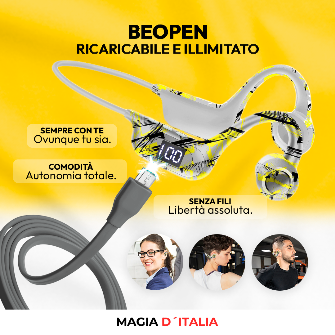 BeOpen™ - Ascolta ciò che vuoi, senza far pagare ai tuoi orecchi il prezzo